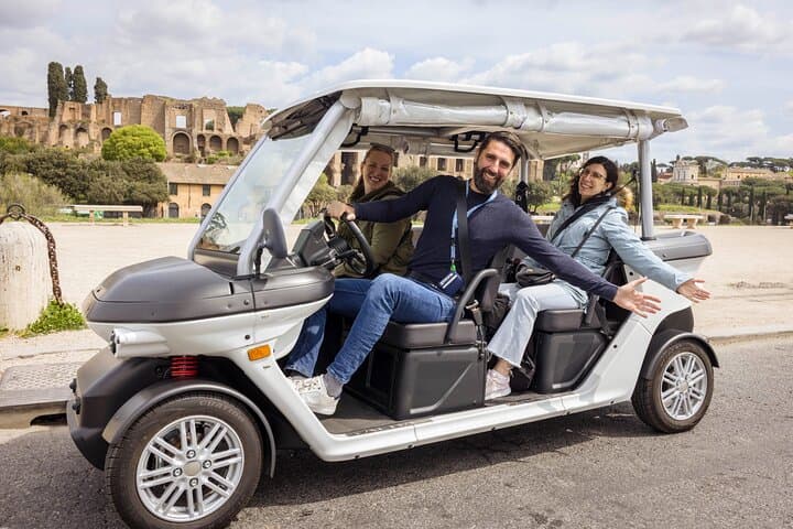 Private Golf Cart Tour in Rome: Panoramas, History & Trastevere