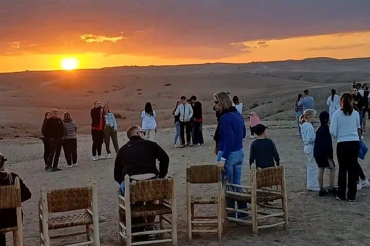 Agafay Desert Quad Bike, Camel Ride & Dinner Show from Marrakech