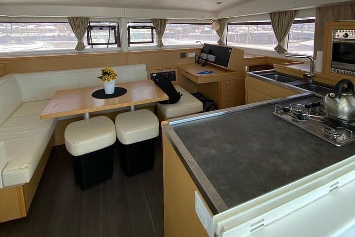 Private Full-Day Catamaran Cruise Around Paros & Antiparos (Lagoon 400) photo 3
