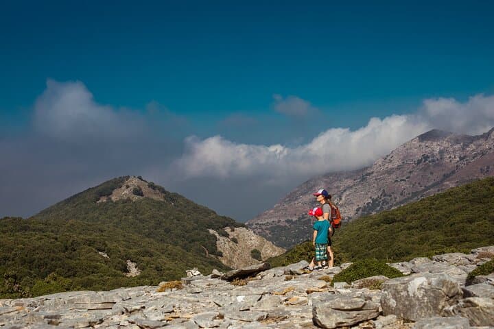 Ikaria Adventure: Hike Randis Forest, Boat to Seychelles Beach & Cave Snorkel