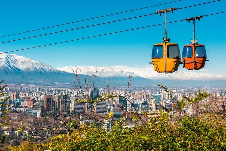 Santiago Skyline: San Cristóbal Funicular & Cable Car Private Tour photo 2