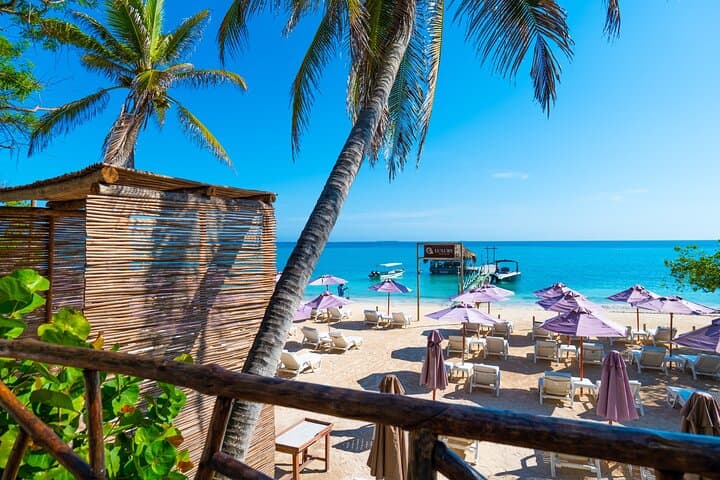 Private Island Luxury Beach Club Day Trip from Cartagena