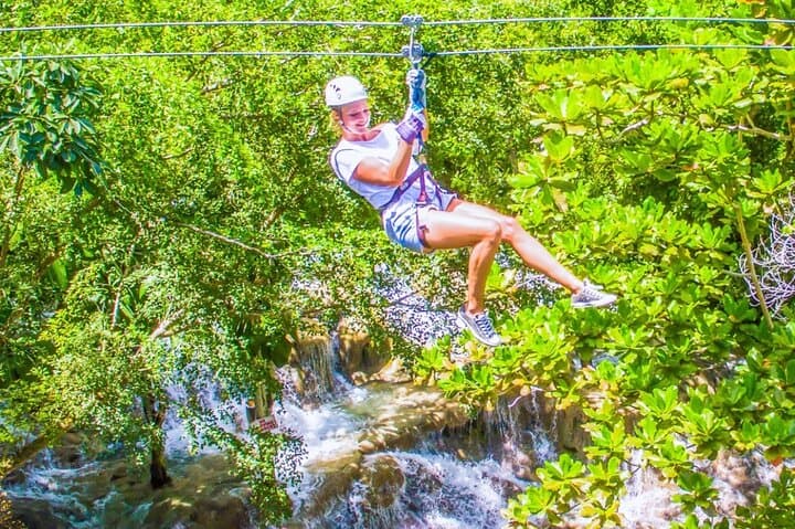 Dunn's River Falls Climb and Zipline from Montego Bay — Ocho Rios Waterfall & Canopy Adventure photo 3