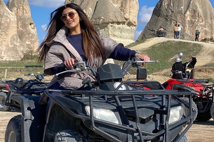 Sunset ATV Adventure Through Cappadocia's Fairy Chimneys