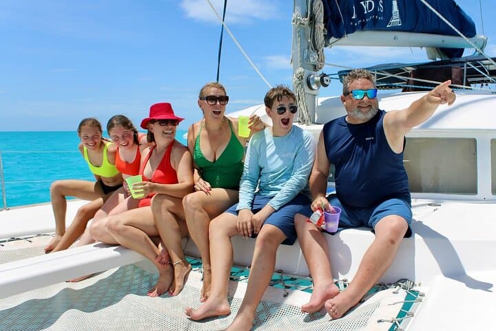 Isla Mujeres Catamaran Cruise with Open Bar, Snorkeling and Ice Bar photo 2