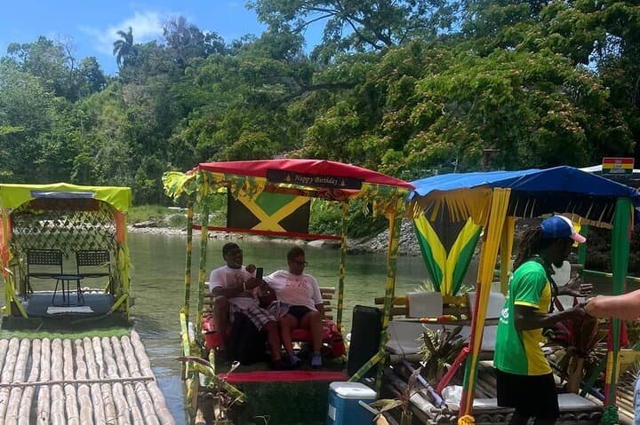 Rio Nuevo Bamboo River Rafting with Private Transportation from Ocho Rios photo 2