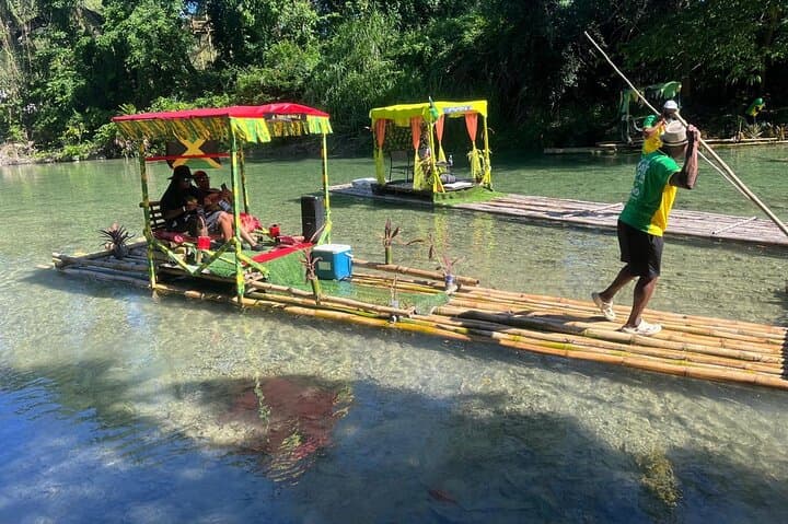 Rio Nuevo Bamboo River Rafting with Private Transportation from Ocho Rios photo 3