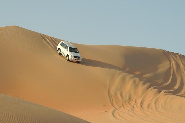 Dubai Morning Desert Safari: Dune Bashing, Camel Ride & Sandboarding at Sunrise photo 3