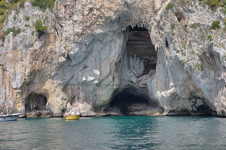 Capri on Fire: Private Full-Day Boat Tour to the Blue Grotto and Capri Coast photo 5
