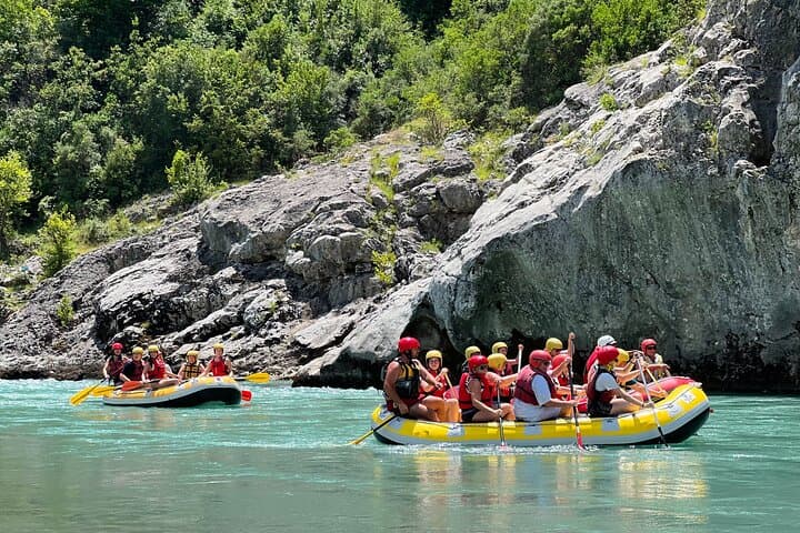 Permet Rafting on the Vjosa: 9.8 km Whitewater Adventure in Albania photo 2