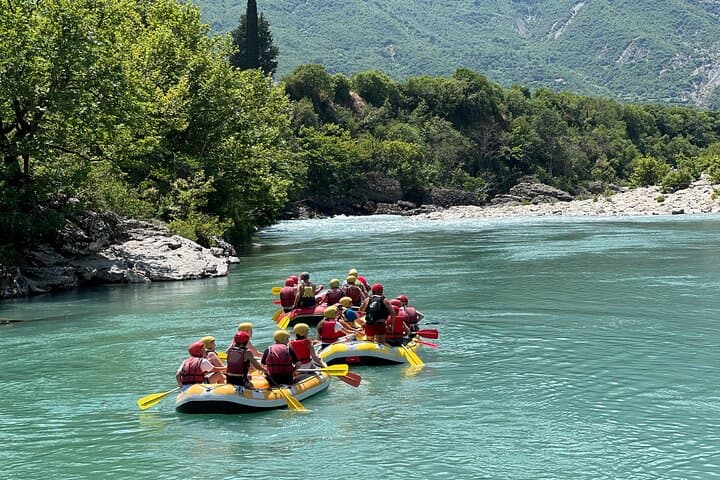 Permet Rafting on the Vjosa: 9.8 km Whitewater Adventure in Albania photo 4
