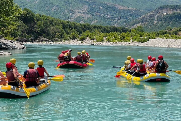Permet Rafting on the Vjosa: 9.8 km Whitewater Adventure in Albania photo 5