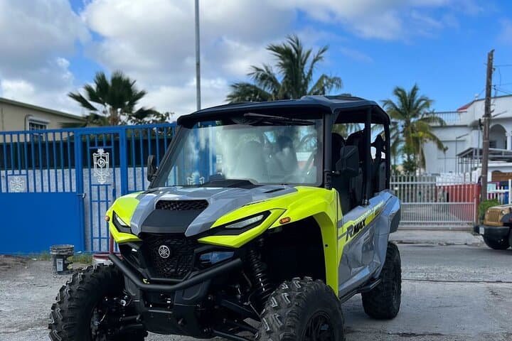 St. Maarten UTV Guided Tour: 4-Hour Island Drive, Beach Time & Scenic Stops