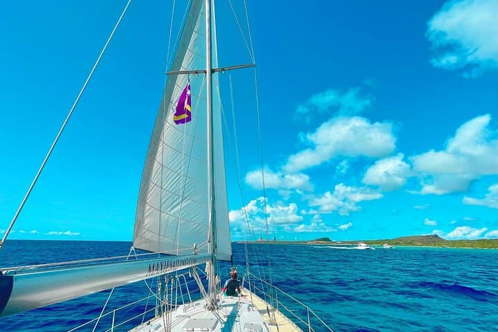 Private Curaçao Shore Excursion: Sail to Fuik Bay on a 48ft Yacht photo 5