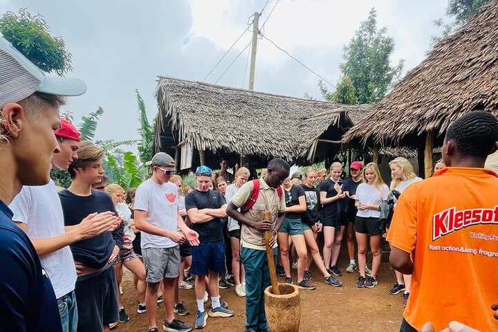 Materuni Waterfall Hike and Coffee Tour with Chemka (Chemka/Kikuletwa) Hot Springs Day Trip from Moshi photo 4