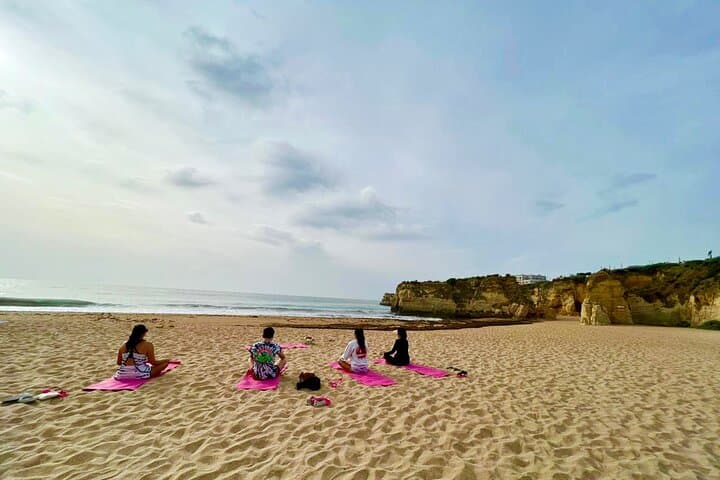 Sunrise Beach Yoga on Albufeira: Start Your Day on the Sand photo 2