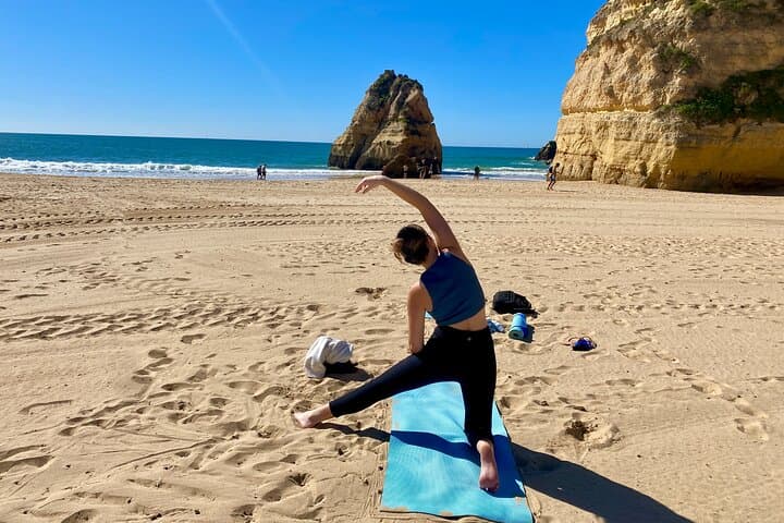 Sunrise Beach Yoga on Albufeira: Start Your Day on the Sand photo 4