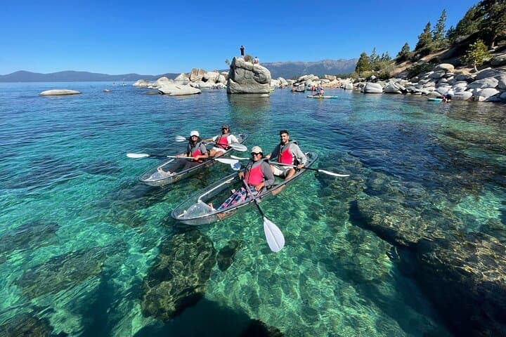 Clear Kayak at Sand Harbor: Paddle Above Tahoe's Underwater World photo 4
