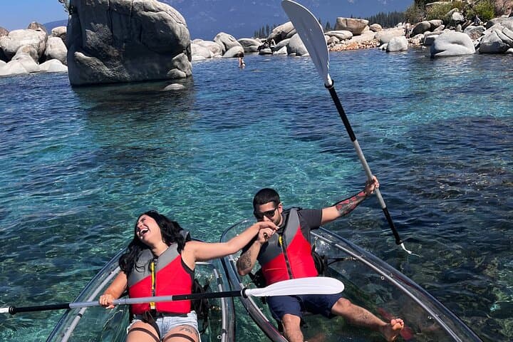 Clear Kayak at Sand Harbor: Paddle Above Tahoe's Underwater World photo 5