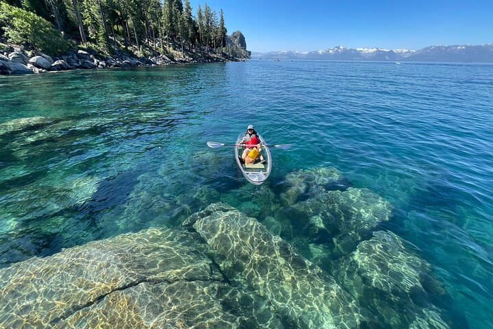 Clear Kayak Tour on Lake Tahoe from Stateline, NV