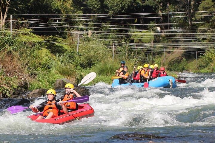 Tarawera River Rafting Adventure — Rotorua Grade 2–3 Whitewater Experience