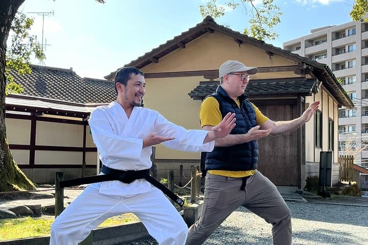 Hands-On Karate Class and Tea Tasting in Kagoshima photo 3