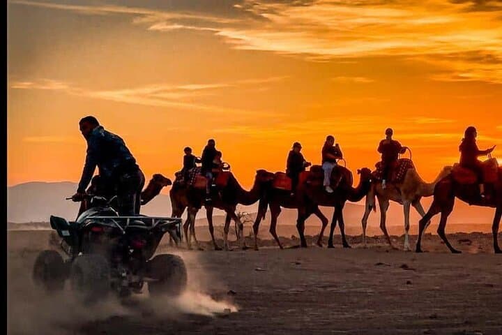 Agafay Desert Sunset: Camel Ride, Dinner & Berber Show Near Marrakech photo 2