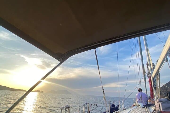 Private Sunset Cruise to Klima Village, Milos — 2-Hour Romantic Aegean Evening photo 5