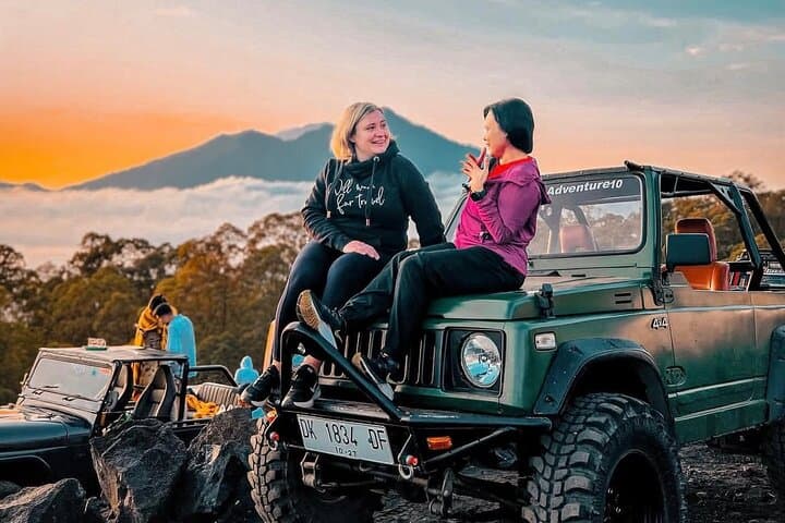 Jeep Sunrise Over Mount Batur’s Black Lava Fields — Private 4x4 Tour from Ubud photo 4