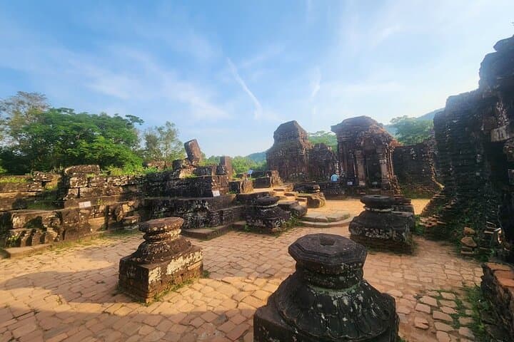 My Son Sunrise Private Tour & Cam Thanh Basket Boat Ride from Hoi An photo 2