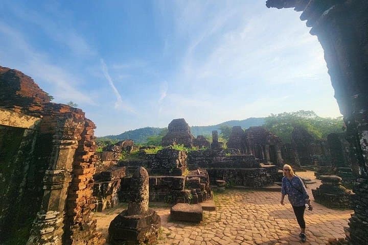 My Son Sunrise Private Tour & Cam Thanh Basket Boat Ride from Hoi An photo 1