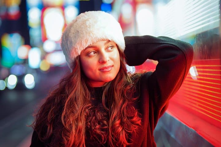 Midnight VIP Photoshoot on the Times Square Red Stairs — Private NYC Night Session photo 1