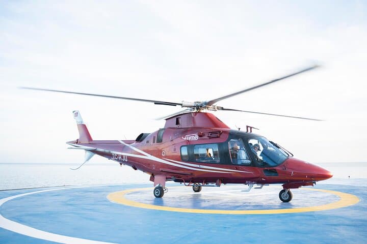 Alanya Helicopter Tour — Scenic Flight Over Cleopatra Beach & Taurus Mountains