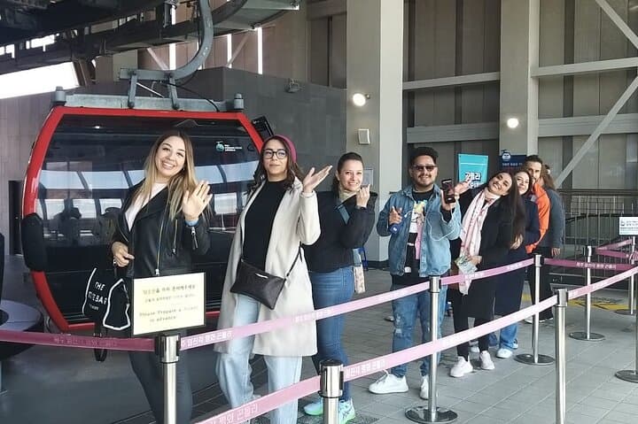 Seoul Skyline: N Seoul Tower Cable Car & Private City Tour from Incheon