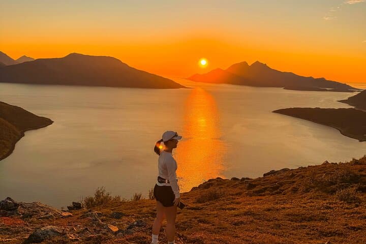 Tromsø Midnight Sun Hike on Kvaløya — Easy Arctic Summit & Fjord Views photo 3
