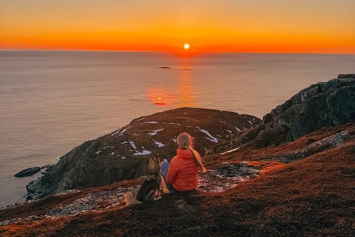 Tromsø Midnight Sun Hike on Kvaløya — Easy Arctic Summit & Fjord Views photo 2