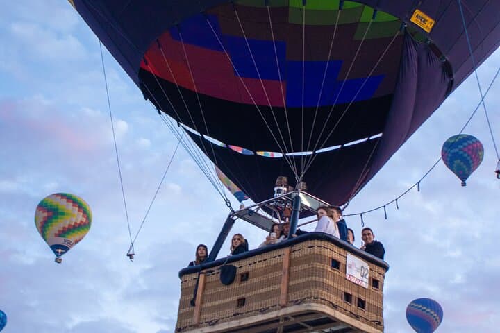 Sunrise Hot Air Balloon Over Teotihuacan with Cave Breakfast & Transport photo 5