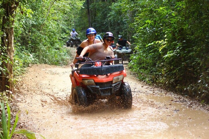 Tulum Jungle ATV, Zipline & Cenote Adventure photo 5