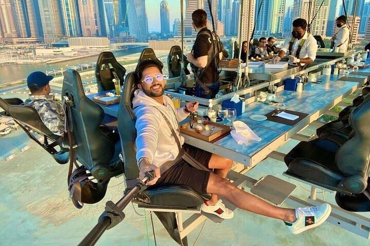 Dubai Dinner in the Sky: 90-Minute Skyline Supper with Private Pickup photo 4