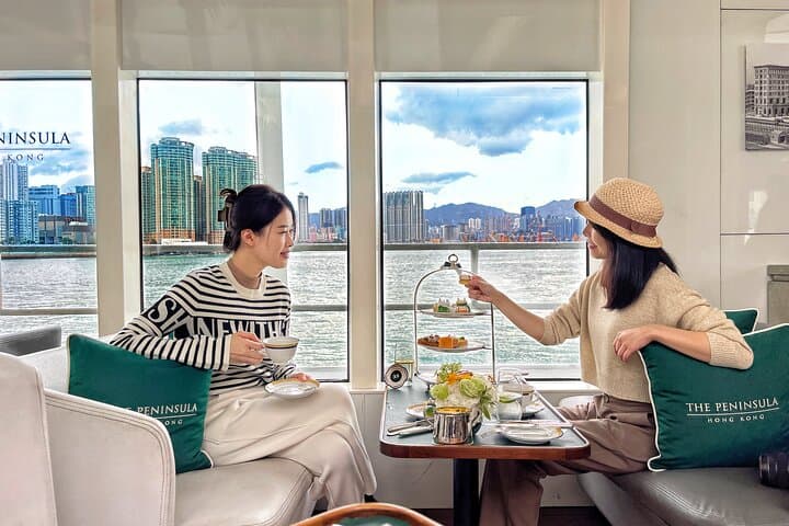 Peninsula Afternoon Tea Voyage on the World Star Ferry — Victoria Harbour Tea Cruise photo 2