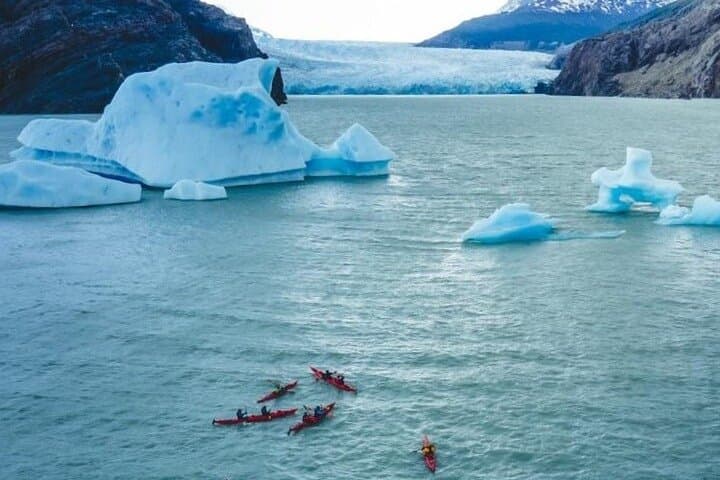 Kayak Grey Glacier & Lake in Torres del Paine — Guided Iceberg Paddle photo 6