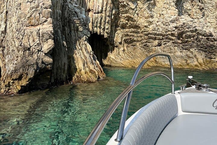 Sunset Along Sarandë: Private Boat Tour to Kroreza & Kakome with Snorkeling photo 3