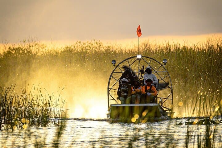 Miami Everglades Airboat Adventure & Biscayne Bay Day Trip