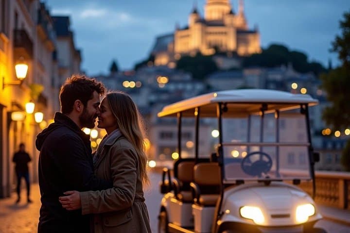 Paris by Night: Private 2-Hour Golf Cart Tour of Illuminated Landmarks photo 1