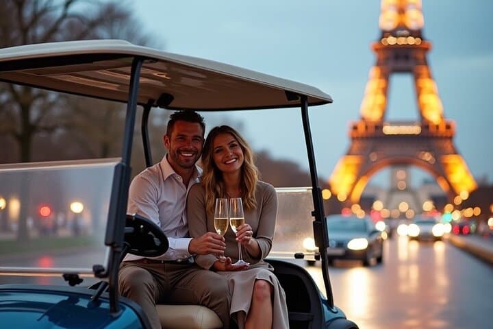 Paris by Night: Private 2-Hour Golf Cart Tour of Illuminated Landmarks photo 2