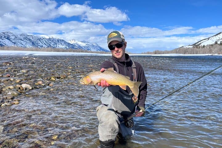 Jackson Hole Walk-Wade Fly Fishing: 2-Hour Private Guided Trip