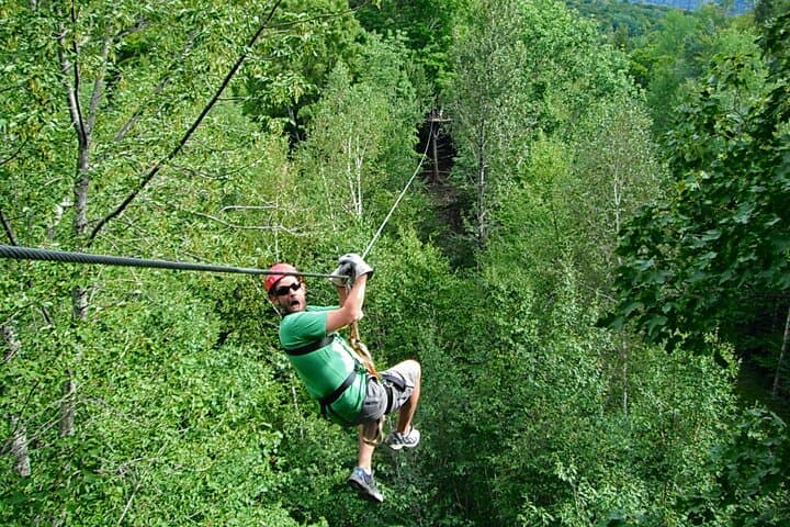 Smugglers' Notch Zipline Canopy Tour: ArborTrek Treetop Adventure photo 3