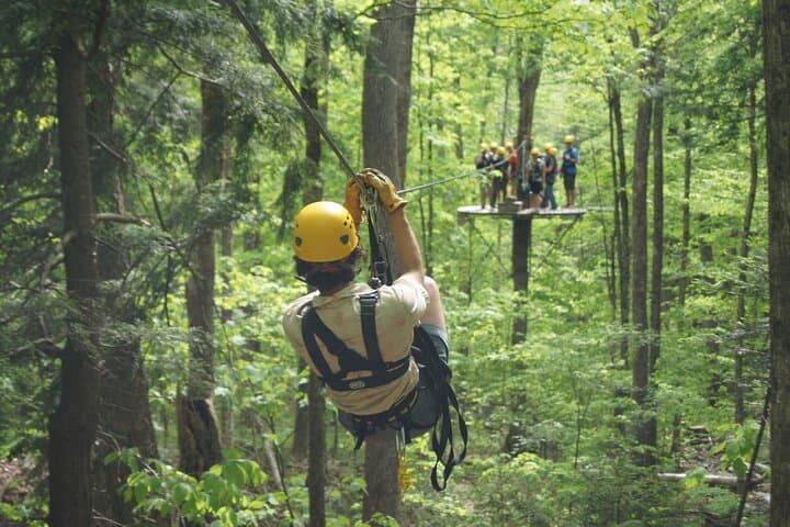 Smugglers' Notch Zipline Canopy Tour: ArborTrek Treetop Adventure