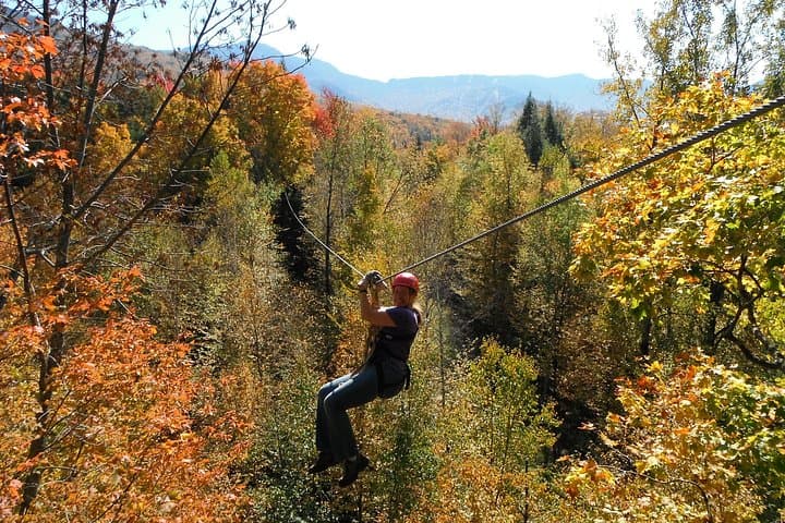 Smugglers' Notch Zipline Canopy Tour: ArborTrek Treetop Adventure photo 4