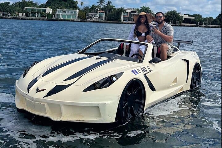 Miami Jetcar and Jetski Island Experience: High-Speed Rides & Celebrity Mansion Views photo 4